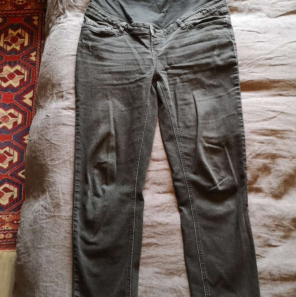 Dark grey Ripe Denim maternity jeans